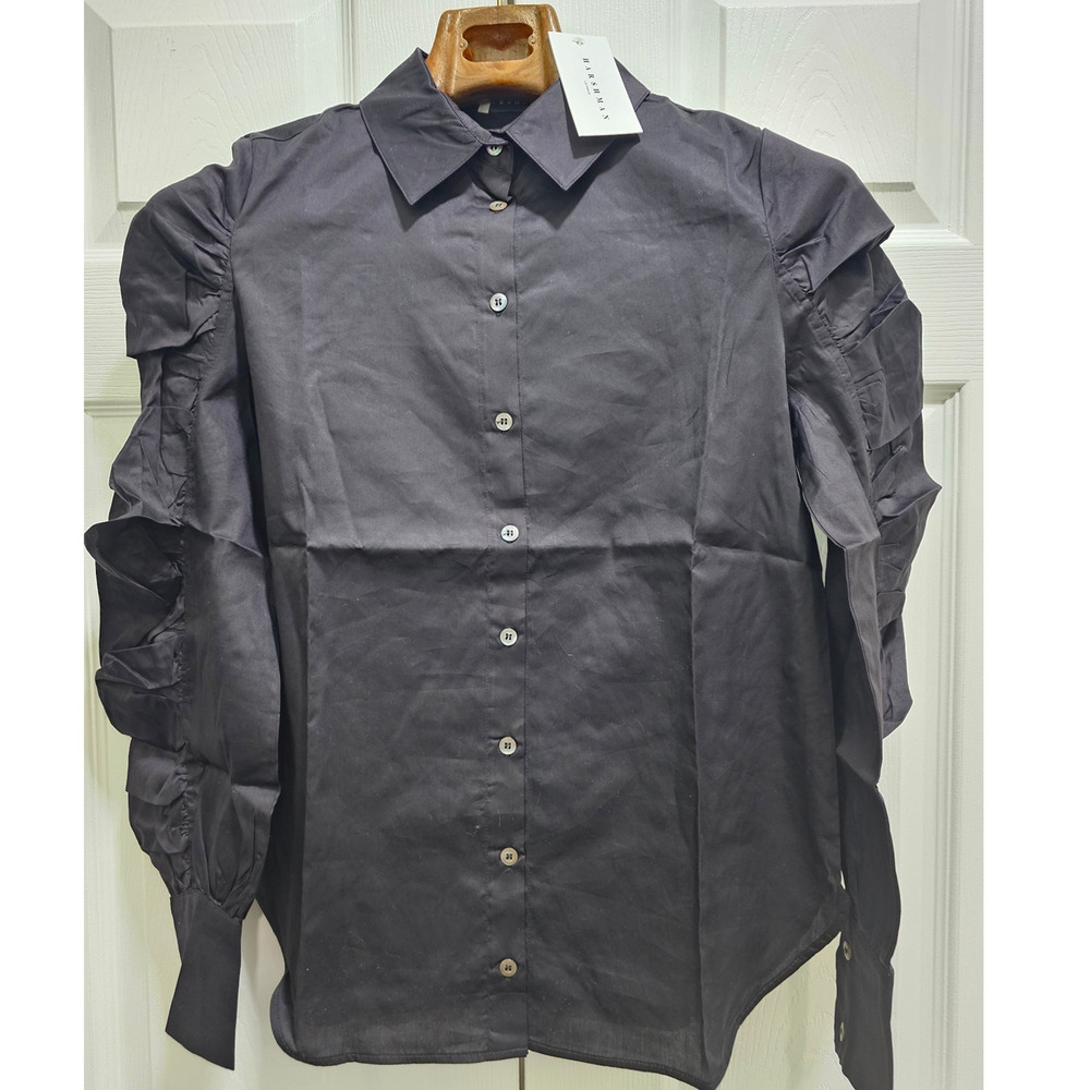 Harshman Juliana Shirt Black Size XS
